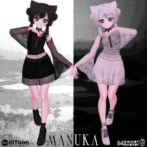 [無料] Witch Flow 🖤 3D衣装モデル 🖤 5アバター対応 🖤 TafuStore 衣類 🖤 [VRChat] [Free] 缩略图 6