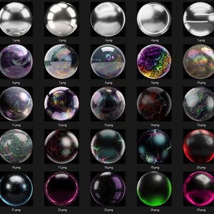 [無料] CyberGoth Matcaps ❤️ CC0 商用利用可 ❤️ Tafu Store ❤️ 缩略图 2