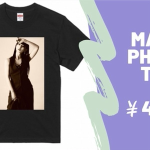 フォトTシャツ(ブラック)