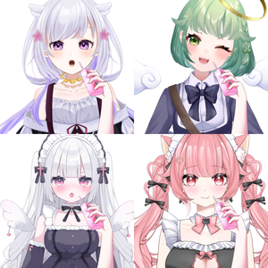 Vtuber素材-いちごみるくを持つ手-高画質＋商用利用権