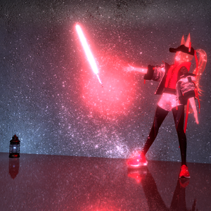 VRChat Avatar Dynamics Plasmasaber