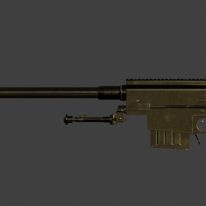 スナイパーライフル 3dmodel