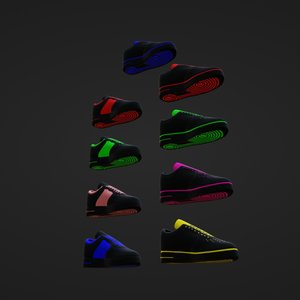 Shoes _ スニーカー(Lowpoly)