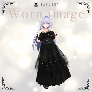 桔梗ちゃん対応『KEITA MARUYAMA  Dark night fantasia Dress』 缩略图 2