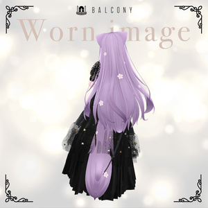 萌ちゃん対応『KEITA MARUYAMA Dark night fantasia dress』 缩略图 3