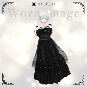 森羅ちゃん対応『KEITA MARUYAMA Dark night fantasia dress』 缩略图 2