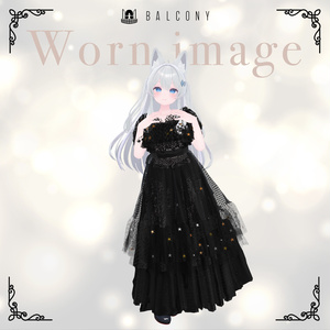 ライムちゃん対応『KEITA MARUYAMA  Dark night fantasia Dress』 缩略图 2