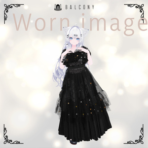 瑞希ちゃん対応『KEITA MARUYAMA Dark night fantasia Dress』 缩略图 2