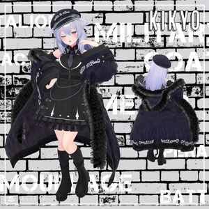 VRChat用衣装『MILITARY COAT』 缩略图 4