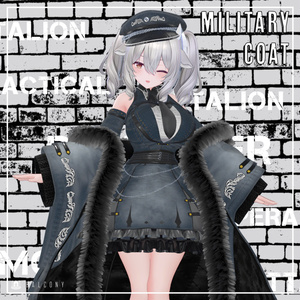 VRChat用衣装『MILITARY COAT』 缩略图 3