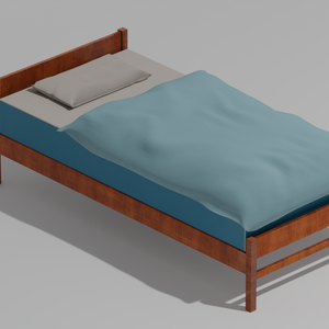 ベッド（3Dデータ）