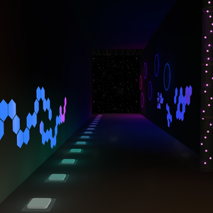 Unity/VRChat Modern Light and Prop Set
