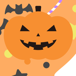 [フリー素材] Happy Halloween！愉快なカボチャのトランジション
