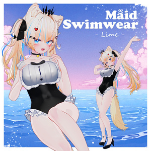 Maid-Swimwear - [メイド - スイミングウェア] 缩略图 9