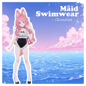 Maid-Swimwear - [メイド - スイミングウェア] 缩略图 10