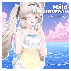 [るもか] Rumoka Maid-Swimwear 