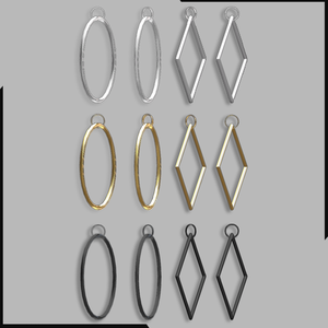 Luxury Earrings for [8アバター] 「桔梗 Kikyo, マヌカ Manuka, セレスティア Selestia, 萌 Moe, ライム Lime, 森羅 Shinra, ヴェール Velle, ウルフェリア Wolferia」