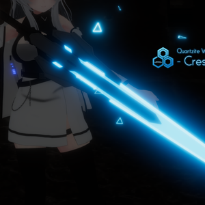 - Crest Sword - (VRchat向けアクセサリー)