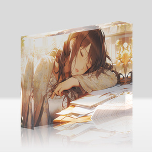 図書館で居眠り / Dozing off in the library