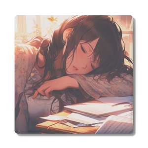 図書館で居眠り / Dozing off in the library