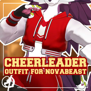 【VRC想定衣装】Cheerleader - Novabeast outfit