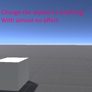 [VRChat] Udon# Change skybox (Local)