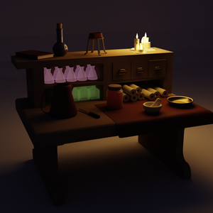 錬金術師のテーブル　(alchemist table)