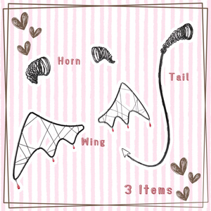 ♡˚₊‧⁺WireDevilSet⁺‧₊˚♡【VRC想定】 缩略图 3