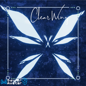 【3Dモデル】✯Clear fairy wing✯【MA対応】