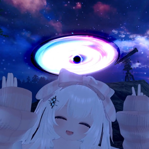 【無料】特異点パーティクルヘイロー / 投げれるヘイロー【VRChat想定/MA対応】