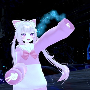 【無料】ハンドトレイルパーティクル【VRChat想定/MA対応/MMD対応】