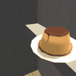 【3Dデータ】ぷるぷるプリン