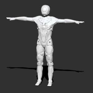 ヒューマノイド【３DCG素材】