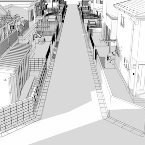 一軒家3D15軒/アパートマンション3D10軒セット 缩略图 8