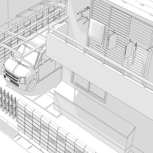 一軒家3D15軒/アパートマンション3D10軒セット 缩略图 7
