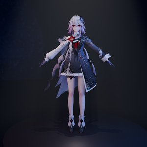 【3Dモデル】Evernight——PMX