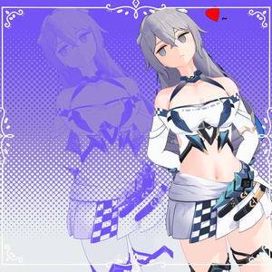 【3Dモデル】‌Bronya_1.0_PMX