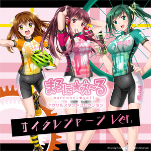 まろに☆え〜る＆ぱてぃし☆え〜る キャンバス風イラストカード