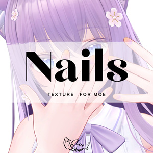 Nail Texture Set [For Moe] [Free of charge