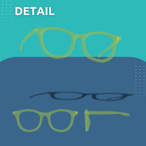 【無料】Clear Wellington Glasses 【複数アバター対応】 缩略图 2