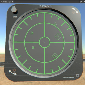 ZHK IP-1310/ALQ "RWR"