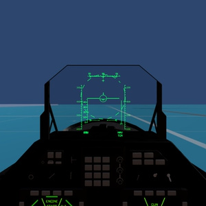 F-15C Simple HUD