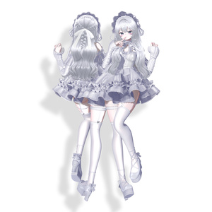 ✨SALE！✨ Layered Smooth Long Hair【17アバター対応】 缩略图 9