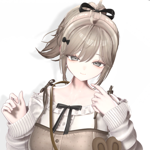 ✨SALE✨ Casual Ribboned Ponytail【14アバター対応】