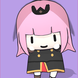 Smol Calli Mori Calliope HoloMyth 3D Model VRCHAT Girl vtuber 3D Character