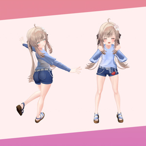 💖🐇 【8アバター対応】 - ふわふわバニー (Fluffy Bunny) 🐇💖 缩略图 9
