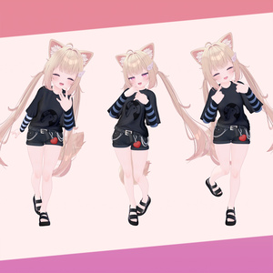💖🐇 【8アバター対応】 - ふわふわバニー (Fluffy Bunny) 🐇💖 缩略图 10