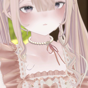 Pearl Ribbon Necklace 缩略图 2