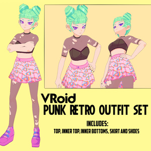 FREE - VRoid Model Mura Mura - acidicdollz - BOOTH