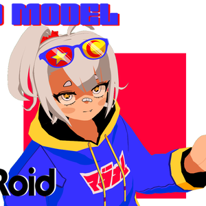 VRoid Model - P2U Sporty Gal